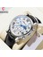 Siyah Yeni Chenxı Saatler Erkekler Üst Marka Lüks Deri Kayış Tarih Kuvars Saat Erkek Su Geçirmez Chronograph Erkekler Izle Iş Moda (Yurt Dışından) 2