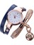 PCD020802 Reloj Mujer Lover Saatler Dijital Saat Bilezik Saat Ince Kayış Daire Bant Pu Elmas Kadranlı Saat Kolye Trend Saat (Yurt Dışından) 1