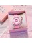 Pembe Kadın Izle Karikatür Jöle Numaraları Dial Bilezik Saatler Set Bayanlar Lastik Bant Kuvars Kol Saati Kadın Kadın Saat Hediye Için (Yurt Dışından) 1