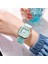 Gökyüzü Mavi Moda Kadın Kadranlı Saat Bayanlar Silikon Quartz Saat Kadın Bilezik Saatler Saat Relogio Feminino Montre Femme (Yurt Dışından) 5