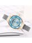 Gümüş Kadın Saatler Moda Rahat Bilezik Izle Lüks Saatler Alaşım Manyetik Bant Kuvars Elbise Saat Kol Saati Reloj Mujer Montre (Yurt Dışından) 5