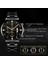 Stil 4 Reloj Hombre Moda Erkekler Paslanmaz Çelik Izle Lüks Takvim Kuvars Kol Saati Iş Saatleri Adam Saat Relogio Masculino (Yurt Dışından) 4
