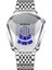 Gümüş Orijinal Bınbond Üst Marka Lüks Askeri Moda Spor Izle Erkekler Altın Bilek Saatler Adam Saat Rahat Chronograph Kol Saati (Yurt Dışından) 1