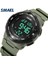 Armygreen Erkekler Izle Su Geçirmez Smael Reloj Dijital LED Çalar Saat Erkek Kronometre Montre Homme 1362B Spor Kol Saati Dijital Saatler (Yurt Dışından) 5