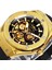 Bo Gümüş Sıyah Kazanan Saatler Erkek 2021 Otomatik Mekanik Izle Erkekler Lüks Üst Marka Kol Saati Glow Erkek Saat Montre Homme Luxe (Yurt Dışından) 2