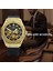 Bo Gümüş Sıyah Kazanan Saatler Erkek 2021 Otomatik Mekanik Izle Erkekler Lüks Üst Marka Kol Saati Glow Erkek Saat Montre Homme Luxe (Yurt Dışından) 4