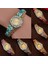D Lüks Kadın Saatler Zarif Moda Kuvars Saatı Lüks Kristal Çiçek Bilezik Izle Kadın Reloj Dijital Montre Femme (Yurt Dışından) 3