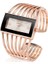 Gül Altın Beyaz Cansnow Bayan Izle Lüks Moda Gül Altın Bileklik Bileklik Saat Kadın Elbise Saat Kadın Lady Saati Kızlar Kol Saati Relojes (Yurt Dışından) 1
