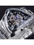 GMT1199-1 Duncougar Üçgen Kadran Otomatik Izle Siyah Gümüş Paslanmaz Çelik Mekanik Saat Üst Marka Erkek Saat (Yurt Dışından) 2