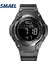 Siyah Erkek Saatler Dijital Smael Izle Su Geçirmez LED Saat Alarm Reloj Hombre Kronometre Siyah Kol Saati 1335 Spor Saatler Dijital (Yurt Dışından) 2