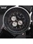 Whitebox Forsınıng Lüks Mekanik Saatler Erkekler Klasik Otomatik 6 Pin Takvim Büyük Arama Kayışı Kol Saati Montre Homme Relojes Suizos (Yurt Dışından) 5