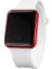 Beyaz Kırmızı Spor Horloges Heren 2022 Digitale Horloges Eletronicos Horloge Voor Mannen LED Horloge Minnaar Horloges Montre Homme Zegarek (Yurt Dışından) 1