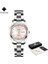 Beyaz Pembe Kutu Montre Femme Wwoor 2022 Altın Izle Kadın Saatler Paslanmaz Çelik Moda Bayanlar Bilezik Saatler Elbise Su Geçirmez Kadın Saat (Yurt Dışından) 1