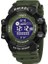 Armygreen Dijital Saat Smael Askeri Kol Saatleri LED Kronometre Çalar Saat Büyük Arama Erkek Saatler 8050 Moda Spor Saatler Su Geçirmez (Yurt Dışından) 1