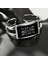 Siyah Kadın Bilezik Izle Xinhua Kuvars Kol Saati Kristal Moda Gümüş Rahat Bırak Gemi Paslanmaz Çelik Relojes Mujer Bileklik Saat (Yurt Dışından) 5