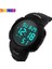 Mavi Skmeı Açık Spor Büyük Kadran Izle Erkekler Moda Basit Saatler Takvim Pu Kayış 5bar Su Geçirmez Dijital Saat Reloj Hombre 1068 (Yurt Dışından) 3