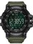 Armygreen Smael Erkek Chronograph Saatler Spor Erkek Saat Durdurma Ordu Askeri Izle Erkekler Çok Fonksiyonlu Su Geçirmez LED Dijital Saat Adam Için (Yurt Dışından) 1