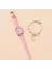 Yeşil Gaiety Marka Lüks Moda Bilezik Izle Kadın 2 Adet Set Bayanlar Kol Saati Saatler Kadınlar Kız Için Relogio Feminino Reloj Mujer (Yurt Dışından) 4