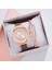 Gül Altın Lüks Kadın Mıknatıs Izle Moda Gül Altın Bayanlar Kristal Kuvars Bilek Saatler Rahat Kadın Bilezik Izle Reloj Mujer Saatler (Yurt Dışından) 5