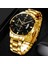 Gösterildiği Gibi 11 Reloj Hombre Moda Erkekler Paslanmaz Çelik Izle Lüks Takvim Kuvars Kol Saati Iş Saatleri Adam Saat Relogio Masculino (Yurt Dışından) 5