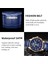 Gül Altın Beyaz 2022 Lıge Erkek Saatler Üst Marka Lüks Moda Kuvars Izle Erkek Deri Tarih Su Geçirmez Spor Chronograph Relogio Masculino + Kutu (Yurt Dışından) 5