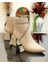 1761-248028 Tpu Tabanlı Ayna Ökçeli Kadın Klasik Bot - NKT01761-NUDE-37 5