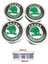Skoda Jant Göbeği Jant Arması Amblem Cms 60-55MM 4