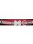 Reddingo Fang It Desenli Kırmızı Köpek Boyun Tasması M 20 mm 31 x 47 cm 2