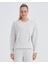 W Soft Touch Crew Neck Sweatshirt Kadın Gri Sweatshirt S232186-811 1