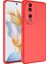Huawei Honor 90 ile Uyumlu Kılıf Içi Kadife Lansman Tasarım Telefon Kılıfı Kapak Kırmızı 1