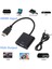 HDMI To VGA Çevirici Dönüştürücü Sesli 4