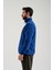 2312003 Erkek Royal Blue Tam Fermuarlı Polar 4