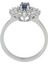 Pırlanta ve Oval Safir Taşlı Anturaj Yüzük 0404R0239 3