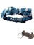 Köpek boyun tasması kot kolon lacivert genişlik:2,5cm boyun ölçüsü:25-40cm ayarlamalı dog collar T4-3M 3