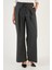 Regular Fit Yüksek Bel Bol Paça Pileli Palazzo Pantolon Bayan Pantolon 611PL00198 1