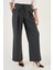 Regular Fit Yüksek Bel Bol Paça Pileli Palazzo Pantolon Bayan Pantolon 611PL00198 3