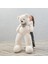 % 100 Yerli - Papyonlu Sevimli Büyük Peluş Ayıcık, 130 cm 1