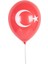 Balon Bayrak Ay Yıldız Kırmızı 10 Adet 2