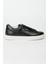 %100 Deri Siyah Sneaker Ayakkabı 1