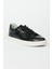 %100 Deri Siyah Sneaker Ayakkabı 2
