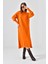 Kadın Düz Basic Tunik Orange 20678 2