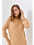 Kadın Düz Basic Tunik Bisküvi 20677 4