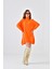 Ftz Women Kadın Düz Basic Tunik Orange 20489 2