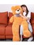 % 100 Yerli - Papyonlu Sevimli Büyük Peluş Ayıcık, 130 cm 5
