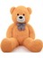 % 100 Yerli - Papyonlu Sevimli Büyük Peluş Ayıcık, 130 cm 6
