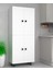 1. Sınıf Mdf 6 Bölmeli 4 Kapaklı Çok Amaçlı Dolap Kiler Banyo Mutfak Dolabı 2