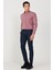ALTINYILDIZ CLASSICS Erkek Lacivert Slim Fit Dar Kesim Pamuklu Esnek Rahat Armürlü Pantolon 4