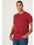 ALTINYILDIZ CLASSICS Erkek Bordo 360 Derece Her Yöne Esneyen Slim Fit Bisiklet Yaka Tişört 2