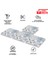 Kendinden Yapışkanlı Retro 010 Desenli Pvc Karo 30X30 cm 4'lü 0,36 M2 2