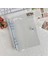 Gri Mavi-A5 1pc A5 A6 6 Telli Şeffaf Pvc Gevşek Yaprak Defter Kapağı Fotoğraf Organizatör Günlük Dergisi Planlayıcısı Kore Okul Kırtasiye (Yurt Dışından) 1